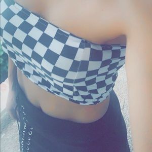 Skirt and shirt Halter top